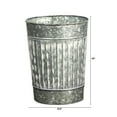 thumbnail image 2 of Nearly Natural 10in. Farmhouse Country Pail Planter, Gray, 2 of 3