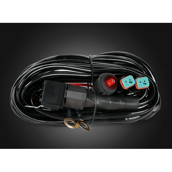 ARC Lighting Headlight Wiring Harness 84002 Tiny Monster; For LED Lamps; 2 Outputs; 180 Watt 90 Watt Per Side