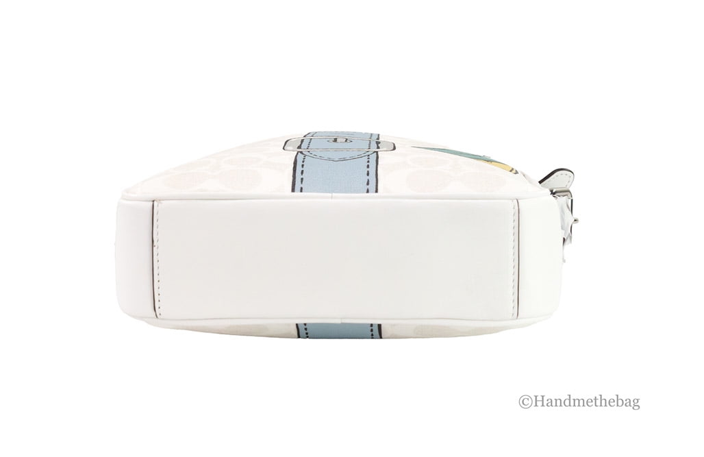 Coach (CH200) Hudson 21 Medium Chalk Trompe L'oeil Print