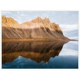 thumbnail image 5 of Kate and Laurel Mountain Reflection in Iceland during Sunset Framed Canvas Wall Art by Michael Schauer 42 x 32 Sylvie White, Modern, Landscapes, Nature Art for Wall Decor, Living Room, Bedroom, 5 of 8