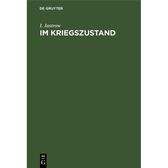 Im Kriegszustand, (Hardcover)