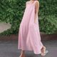 thumbnail image 2 of Mini Vestido de Verano de la Moda de las Mujeres Impreso sin Mangas Cuello Redondo de la Longitud Del Tobillo Vestido Casual, 2 of 5
