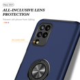 thumbnail image 4 of JTCASES for Samsung Galaxy A22 5G Case, Car Mount Bracket 2-layer Hybird Shockproof PC TPU Anti-fall Slim Fit Lightweight Magnetic Cover for Samsung Galaxy A22 5G（6.6" 2021) - Blue, 4 of 7
