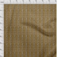 thumbnail image 4 of oneOone Velvet Mustard Yellow Fabric Block Sewing Craft Projects Fabric Prints By Yard 58 Inch Wide-3Q, 4 of 5