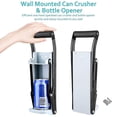 thumbnail image 4 of 1pcs-Can Crushers For Recycling Free Standing, 16oz Heavy Duty Wall Mounted 2 In1 Can Crusher Easy To Use Can Compactor, 4 of 5