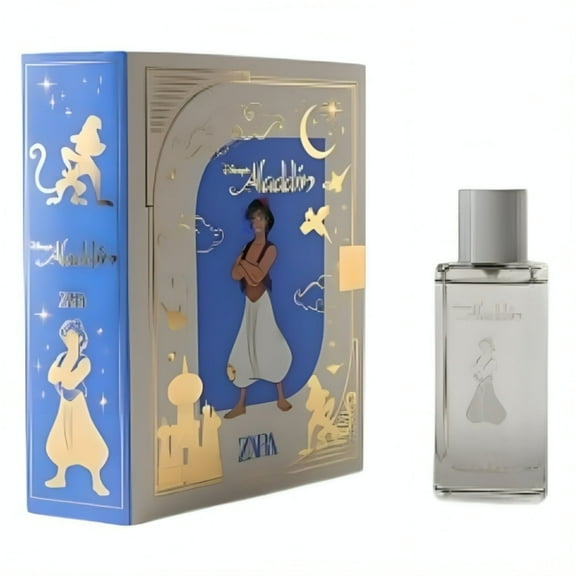 Zara Disney Aladdin Boys Cologne Kids Perfume Eau de Toilette Spray Fruity Woody Fragrance 40ml (1.35 fl oz)