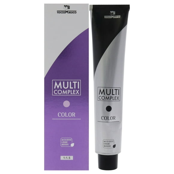 Multi Complex Permanet Hair Color - 6.81 Cool Brown Dark Blond by Tocco Magico for Unisex - 3.38 oz Hair Color