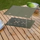 thumbnail image 1 of Mesa de camping, mini mesa plegable, mesa de playa, mesa de acero para exteriores, mesa de té pequeña para jardín, patio, barbacoa, patio, picnic Verde, 1 of 8