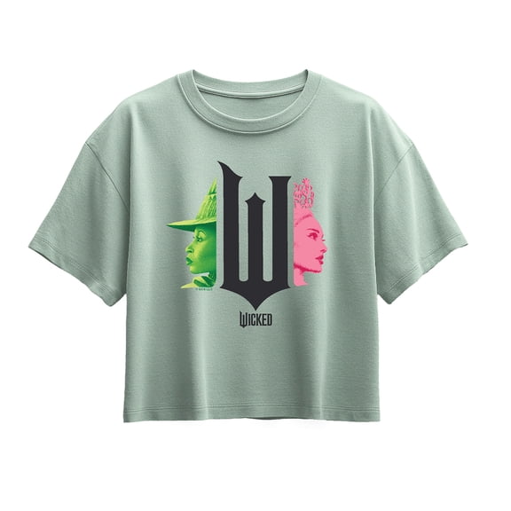 Wicked - Glinda and Elphaba - Youth Girls Boxy T-Shirt