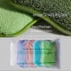 thumbnail image 3 of Microfiber Kitchen Swab Double Sided Scrubber Sponge, 3 of 5