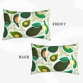 thumbnail image 4 of Daiia Green Avocado Bedding Waterproof Pillow Protector Zippered Queen – Bed Bug Proof Pillow Encasement-16"x24", 4 of 9