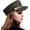 Black, variant on Women Tweed-Plaid-Newsboy Fiddler Cap Classic Cabbie-Berets Hat Winter Fashion Teens Adjustable 55-57CM