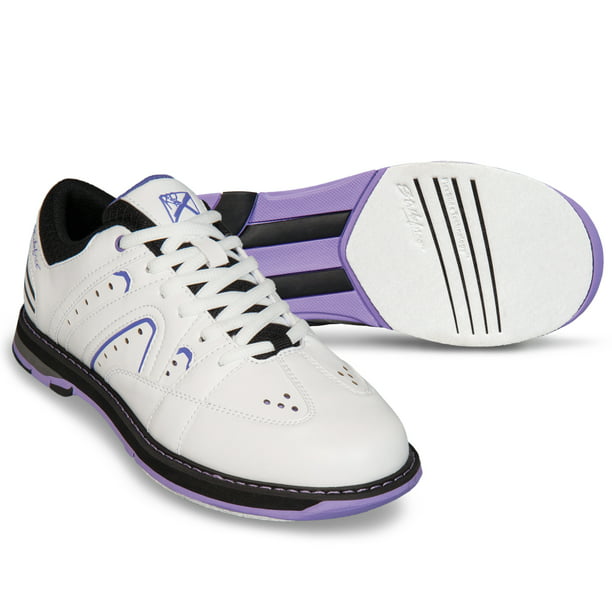 Strikeforce Women's Quest White/Purple Bowling Shoe - Walmart.com ...