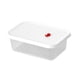 thumbnail image 2 of Caja de almacenamiento de alimentos | Recipientes de plástico transparentes | Microondas y frigorífico | Conservador apilable de verduras y frutas | Tamaños pequeños, medianos y grandes | Marcador, 2 of 9