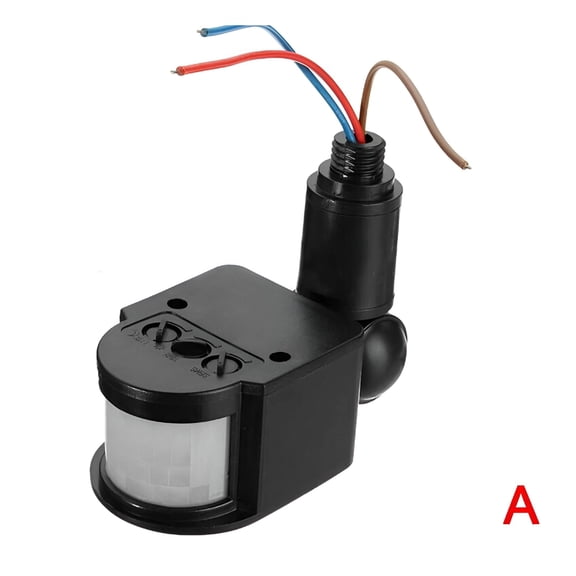 HIBIBUD Outdoor LED Security PIR Infrared Motion Sensor Switch 180° Light