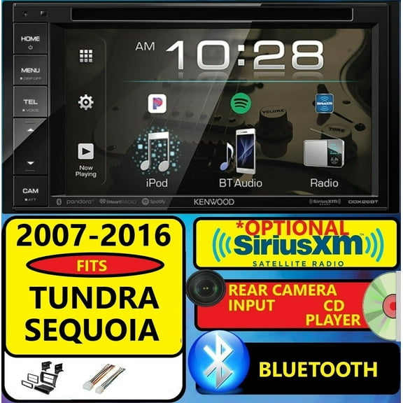 2007-2016 TUNDRA-SEQUOIA  BLUETOOTH USB  CD/DVD  CAR RADIO STEREO PKG