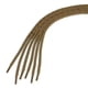 thumbnail image 3 of 3 Pares Cordonas Cintilla Agujetas Antideslizantes Resistentes Al Agua Gruesas Redondas uxcell 100cm Oro Marrón Claro, 3 of 4
