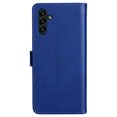 thumbnail image 3 of Nalacover Wallet Case for Samsung Galaxy A14 5G, Card Slots Holder Magnetic Clasp Premium Luxury PU Leather Flip Folio Cover with Kickstand Wrist Strap Soft Silicone Shockproof Case,Blue, 3 of 7