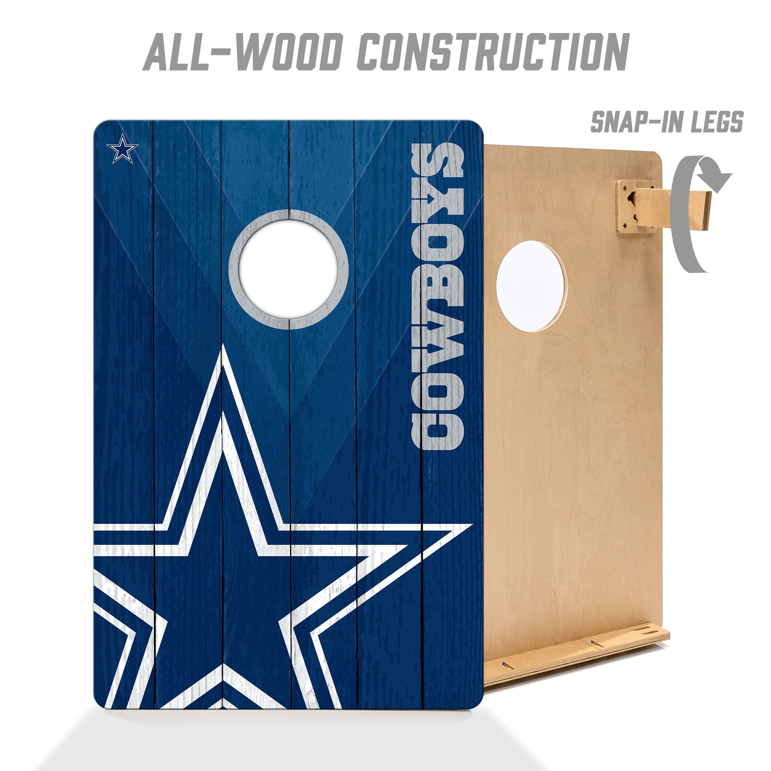 YouTheFan NFL Dallas Cowboys 2' x 3' Cornhole Game