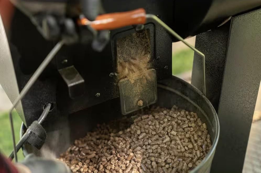 Oakford 28 in. Pellet Grill Smoker in Black