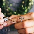 thumbnail image 1 of TABLETREANDS 12Ud Anillos Ajustables De Ganchillo En Metal Plateado Para Uso En Tejido Y, 1 of 8