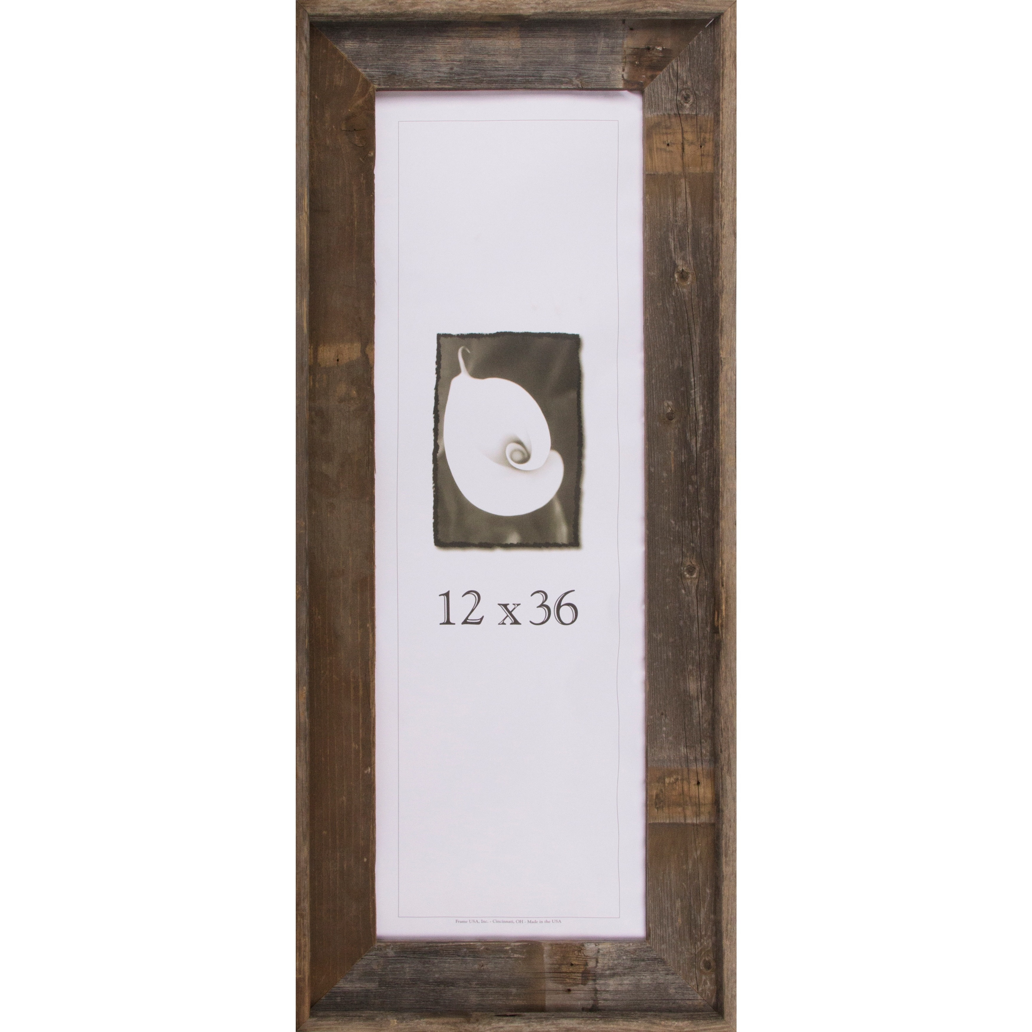 12x36 Picture Frames - Barnwood Frames - Barnwood Signature Series 2 7/ ...