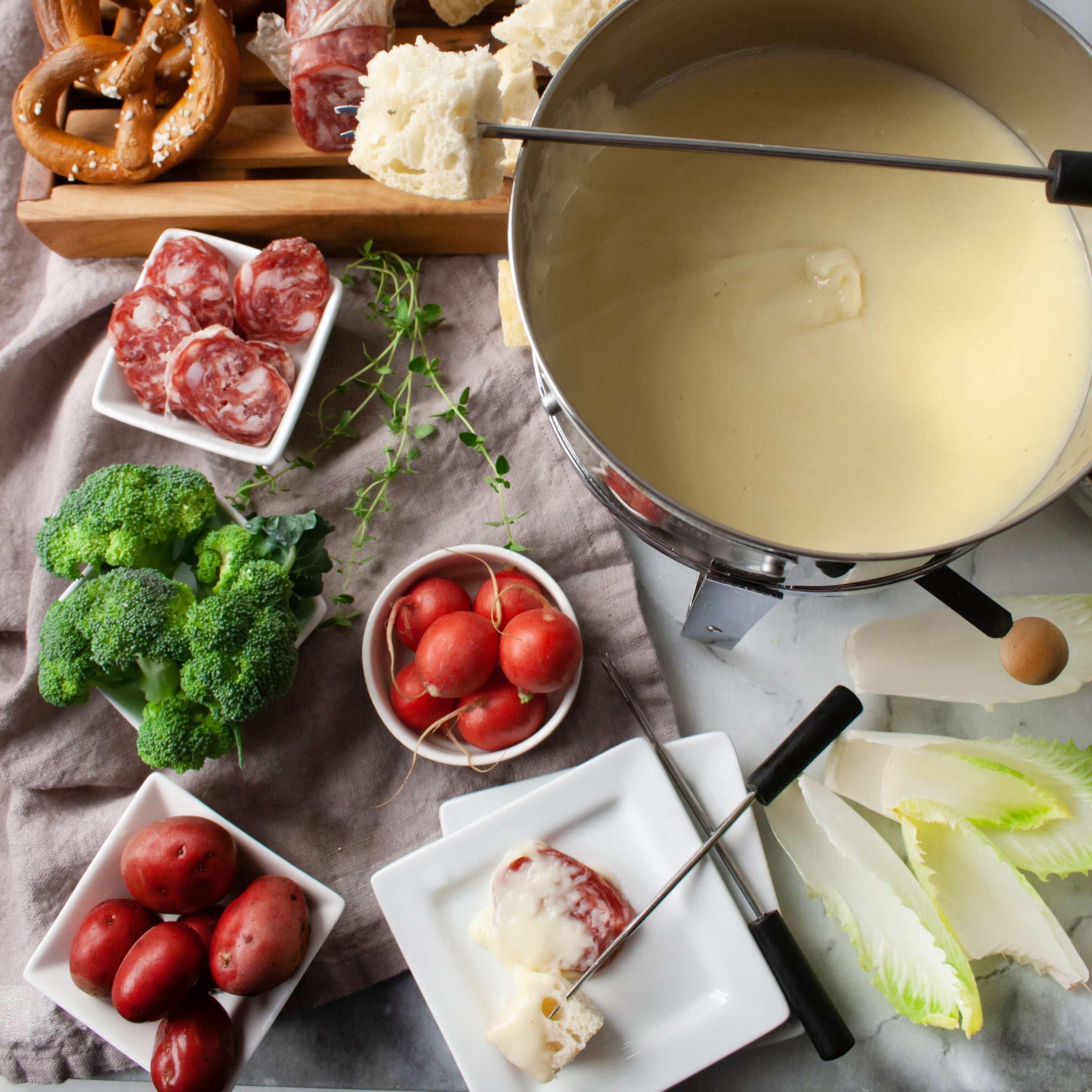 Set of Swiss Fondue Cheeses (30.5 ounce) - Walmart.com