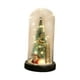 thumbnail image 3 of Mini árbol de Navidad con cubierta de vidrio y luz decorativa en miniatura de Papá Noel Estilo B, 3 of 9