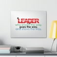 thumbnail image 3 of Inspirational Wall Art Leader Knows The Way Motivation Wall Decor for Home Office Gym Inspiring Success Quote Print Ready to Hang Unframed, 3 of 17