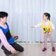 thumbnail image 5 of Juego de lanzamiento de pelotas adhesivas para niños al aire libre | Tapete de tela resistente con 5 pelotas suaves | Juego activo y divertido para niños | Juguete para fortalecer la relació, 5 of 5