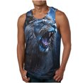 thumbnail image 5 of ZCFZJW Cute Animal Print Tank Tops for Men Big and Tall Regular Fit Casual Summer Sleeveless Graphic Tees Shirt Trendy Crew Neck Workout Tshirt Vest Multicolor#04 S, 5 of 7