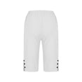 thumbnail image 4 of ABATAB Cotton Linen Capri Pants for Women Casual Summer Side Split Capris Lightweight Beach Crop Trousers with Pockets, 4 of 6