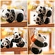 thumbnail image 4 of KAKOWELY Llavero de animal de peluche, encantador colgante de panda de peluche, llavero para bolso, colgante, 4 of 4