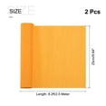 thumbnail image 2 of Crepe Paper Roll 8.2ft Long 10 Inch Wide for Wedding Decoration,Orange 2pcs, 2 of 6