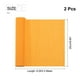 thumbnail image 2 of Rollo de papel crepé de 8.2 pies de largo y 10 pulgadas de ancho para decoración de bodas, Naranja 2 piezas, 2 of 6