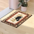 thumbnail image 2 of Flash Furniture Ursus Rectangular Rustic Green, Black, Beige, Brown Area Rug, 2' x 3', 2 of 7