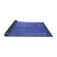 thumbnail image 2 of Ahgly Company Indoor Round Oriental Blue Industrial Area Rugs, 3' Round, 2 of 4