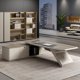 thumbnail image 5 of Accessories Executive Office Desk Computer Conference Wood Luxury Corner Reception Mesas De Computador Offices Furnitures My Lux Decor Round, 5 of 12