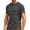 Dark Gray, variant on Men's Hello Darkness My Old Friend Crew Neck Short Sleeve Graphic T Shirt