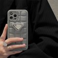 thumbnail image 2 of Space Gray Mate Marca De Lujo Pra Logo Funda Para Teléfono iPhone 14 Plus 11 12 13 14 Pro Max X XR XS Fashion Square Silicona Suave Carcasa TPU A Prueba De Golpes Cubierta Trasera, 2 of 3