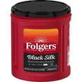 thumbnail image 6 of Folgers Black Silk Ground Coffee, Smooth Dark Roast Coffee, 33.7oz Canister, 6 of 10