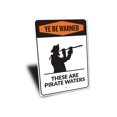 thumbnail image 3 of Pirate Novelty Decor, Metal Wall Sign - 10x14 Inches, 3 of 4