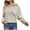 Khaki, variant on UAMVSH Womens Fleece Hoodie Sweatshirt Sherpa Cropped Drawstring Hooded Pullover Tops Warm Winter Long Sleeve Hoodie Clothes(X-Large,Khaki)