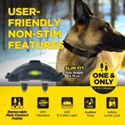 Dogtra ARC-X Remote Training Collar – ¾-Mile Range, for Dogs 15 lbs+, Slim Design, IPX9K Waterproof, 100 Stimulation Levels, Vibration, Tone, Rechargeable