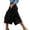 Black, variant on Capri Cargo Pants for Women Palazzo Slack Wide Leg Dress Capris Culottes with Pockets Slack Summer Lightweight High Waist Cropped Pants,S,Green