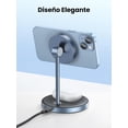 thumbnail image 3 of Soporte de Carga Inalámbrico UGREEN Blanco Qi 3 en 1 para iPhone y AirPods, 3 of 10