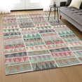 thumbnail image 6 of Addison Rugs Mayfield Premium Machine Washable Transitional Geometric Salmon Rectangle Rug, 10' x 14', 6 of 6