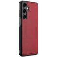 thumbnail image 2 of LC.IMEEKE For Samsung Galaxy A55 5G Magnetic Case Compatible with MagSafe Leather TPU Back Cover - R, 2 of 5