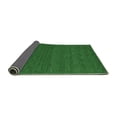 thumbnail image 2 of Ahgly Company Indoor Rectangle Abstract Emerald Green Contemporary Area Rugs, 2' x 5', 2 of 4