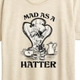 thumbnail image 3 of Disney - Alice in Wonderland - Mad As A Hatter - Women's Short Sleeve Graphic T-Shirt, 3 of 5